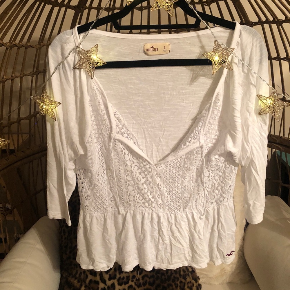white top